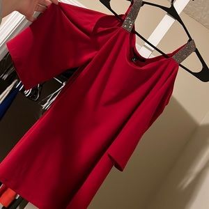 Shoulder-less. Never worn